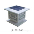 New design fence lamp solar power led pillar light JR-3018W